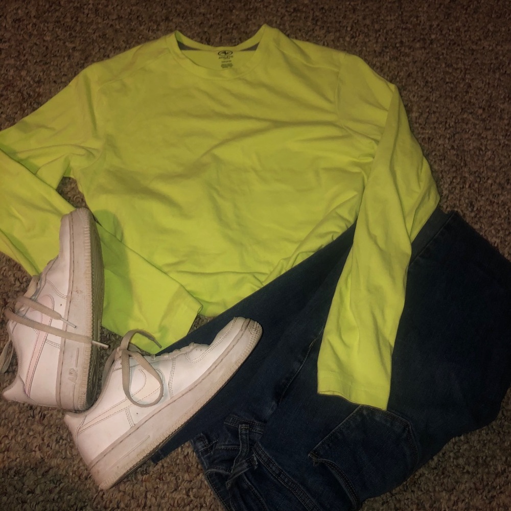 Neon yellow long sleeve!